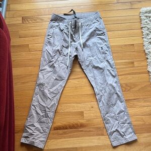 Vuori Light Gray Joggers